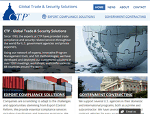 Tablet Screenshot of ctp-inc.com